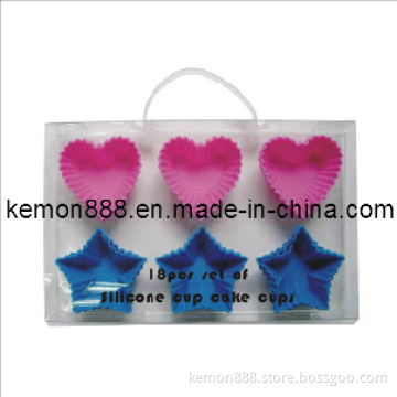 Set of 18PCS Silicon Cupcake Cups